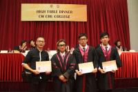 Mr Peter Chan with winners of the photography competition
